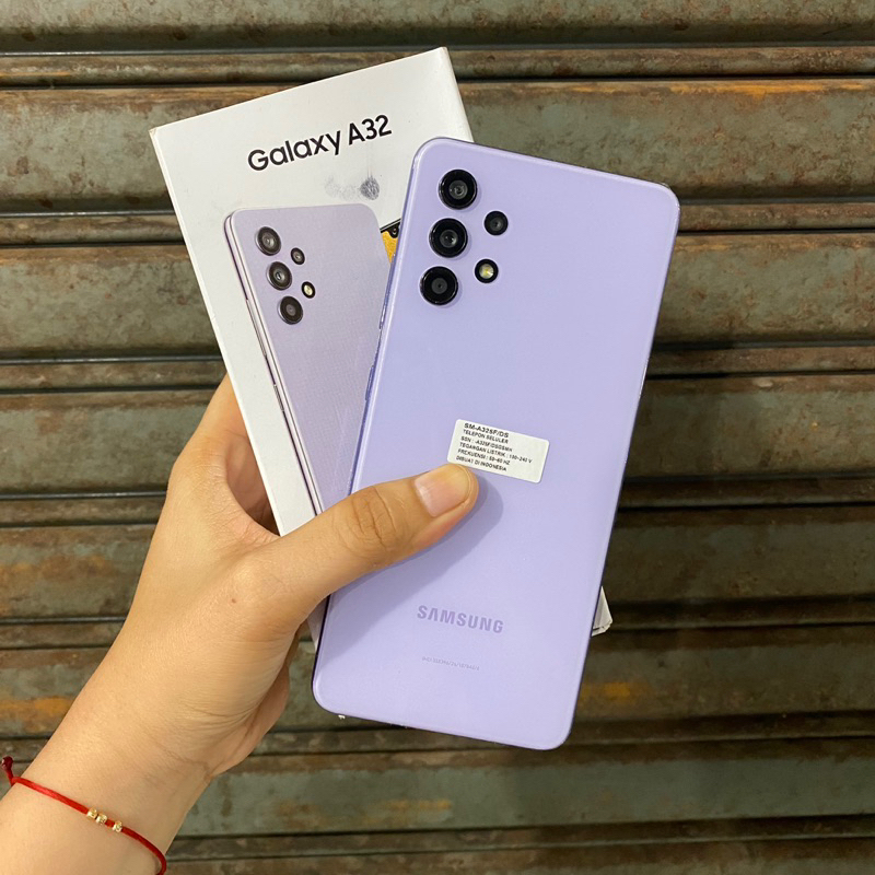 Samsung A32 6/128gb second bekas pakai resmi sein normal fullset