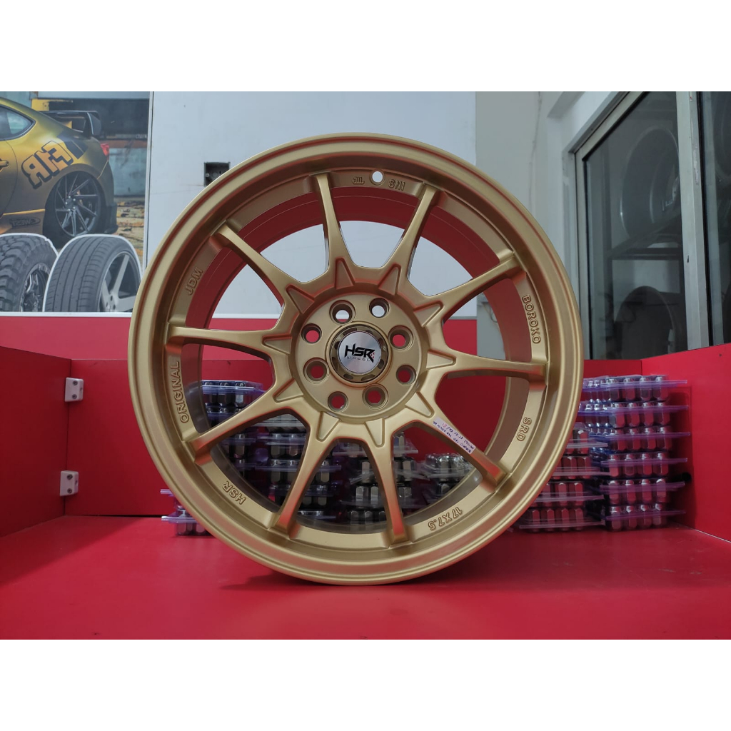 Velg Mobil Jazz, Brio Ring 16 HSR SRD GOLD