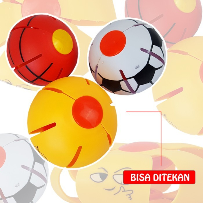 Mainan Bayi Viral Bola Ufo Bola Magic FLAT UFO Ball Mini YG28 /mainan anak /mainan murah