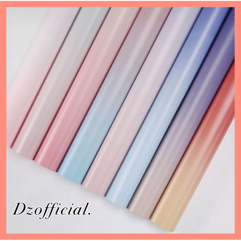 

KERTAS BUNGA FLOWER WRAPPING KERTAS BUNGKUS BUNGA RAINBOW MENGKILAP