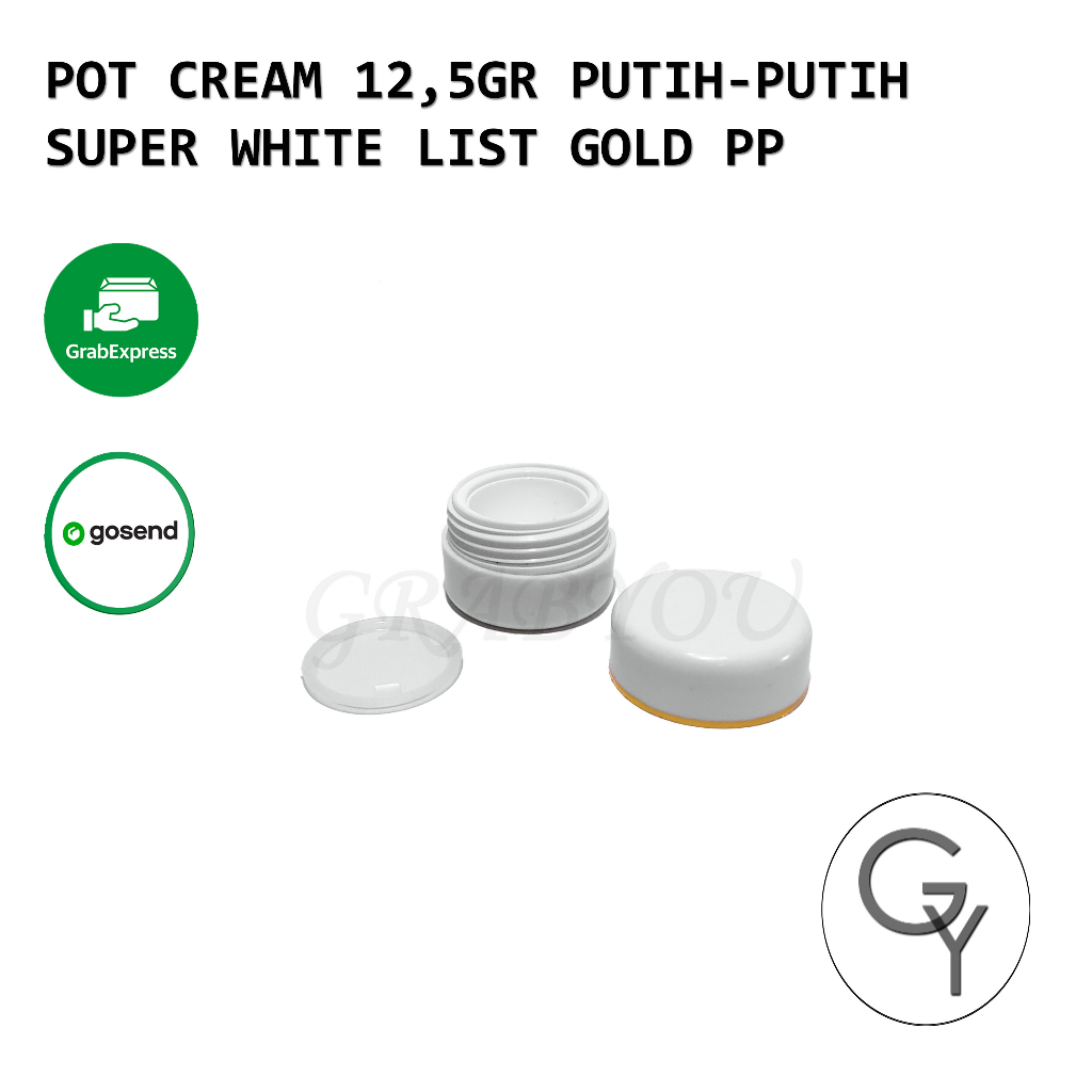 Pot Cream 12,5gr Putih-Putih Super White List Gold PP