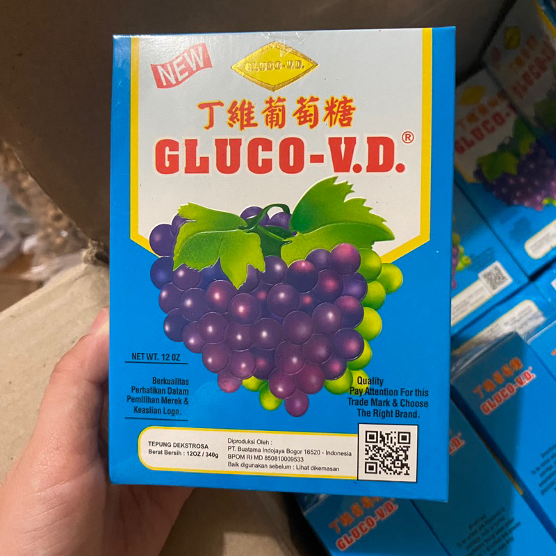 

Gluco-V.D. GLUCO VD GULA ANGGUR 340 gr