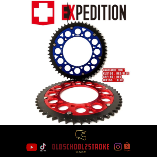Gear Belakang CRF 150 EXPEDITION 520 Floating
