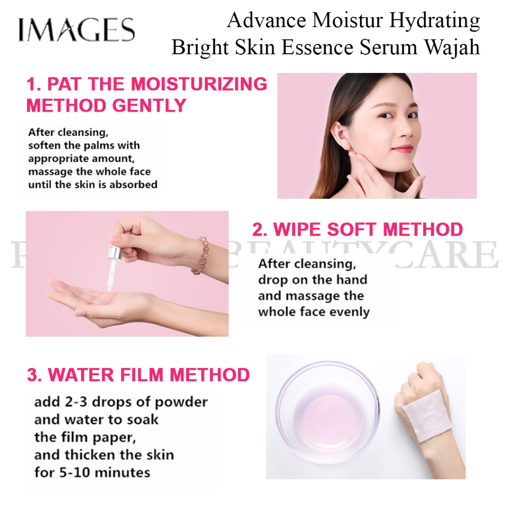 IMAGES Advance Moistur Hydrating Bright Skin Essence Serum Wajah