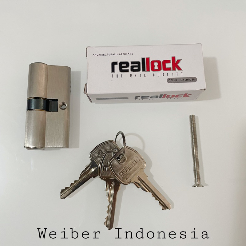 Cylinder Reallock DC 65 MM SN/Cylinder Kunci Pintu