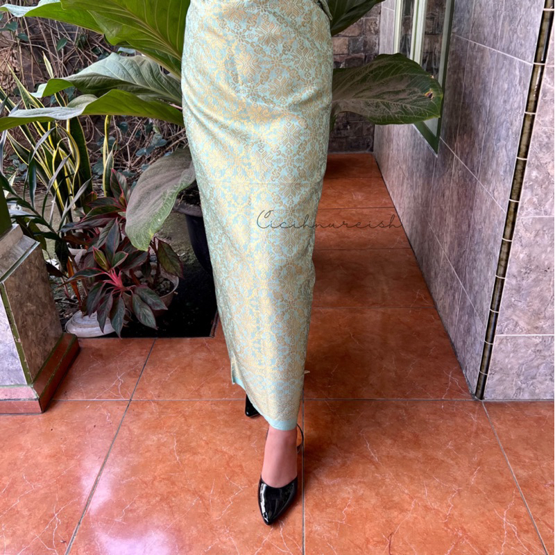 rok lilit songket palembang premium