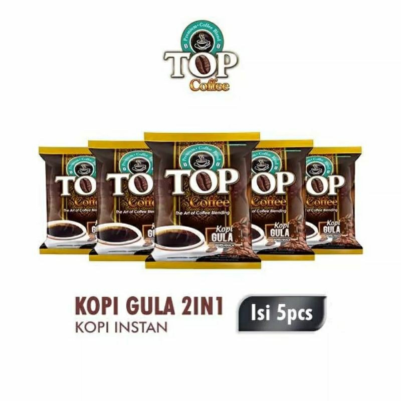 

KOPI TOP GULA 2 IN 1 25 GR X 5 PCS