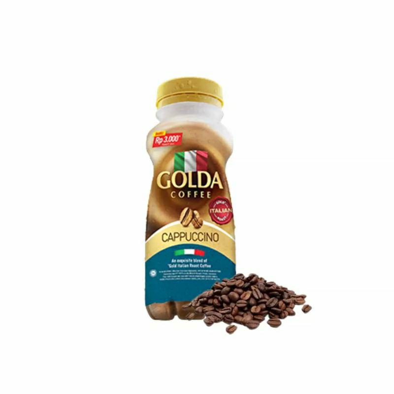 

GOLDA COFEE CAPPUCINO KOPI SIAP MINUM BOTOL 200ML