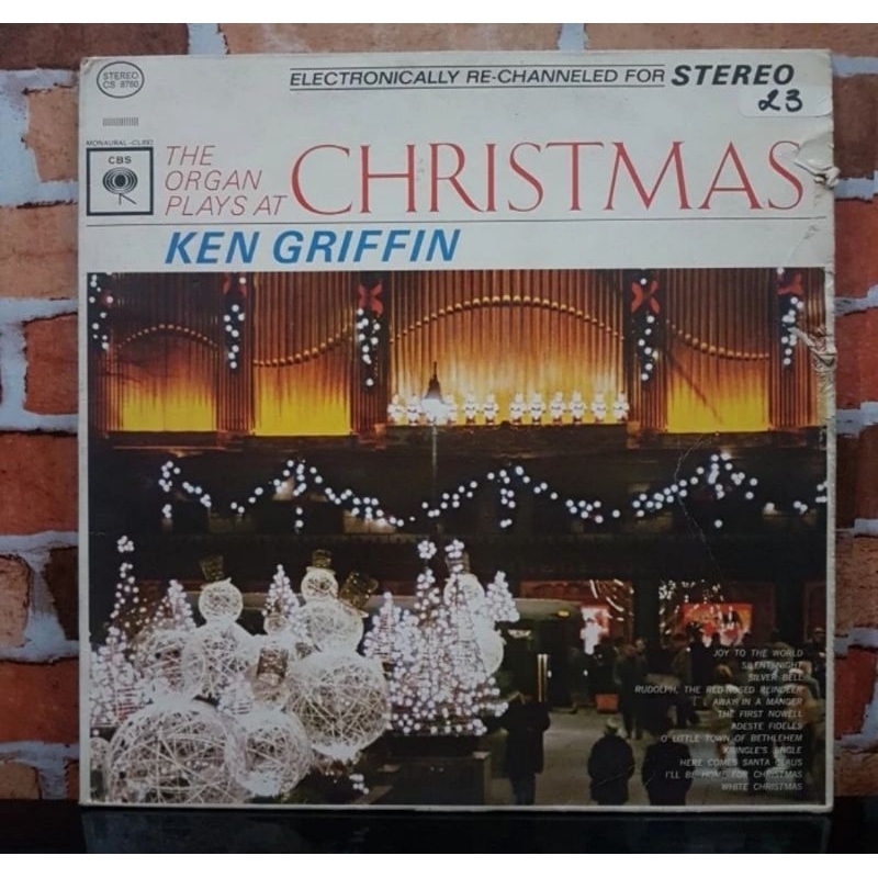 Vinyl Piringan Hitam 12 inch Ken Griffin-Christmas