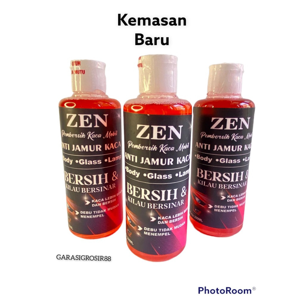 [COD] ZEN OBAT JAMUR Cairan Pembersih Penghilang Kerak Kaca Bodi Body Mobil - 200 ML