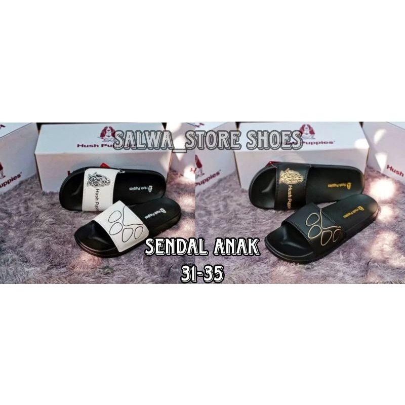 SENDAL ANAK 31-35 SENDAL COWOK DAN CEWEK HUSSPUPIES/SENDAL SLIDE/SLIP ON