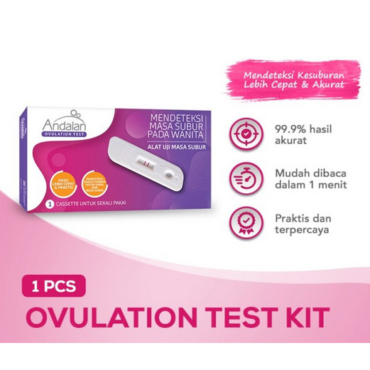 Morinz Andalan Cassette dan Midstream Test - Ovulation Test &amp; Pregnancy Test