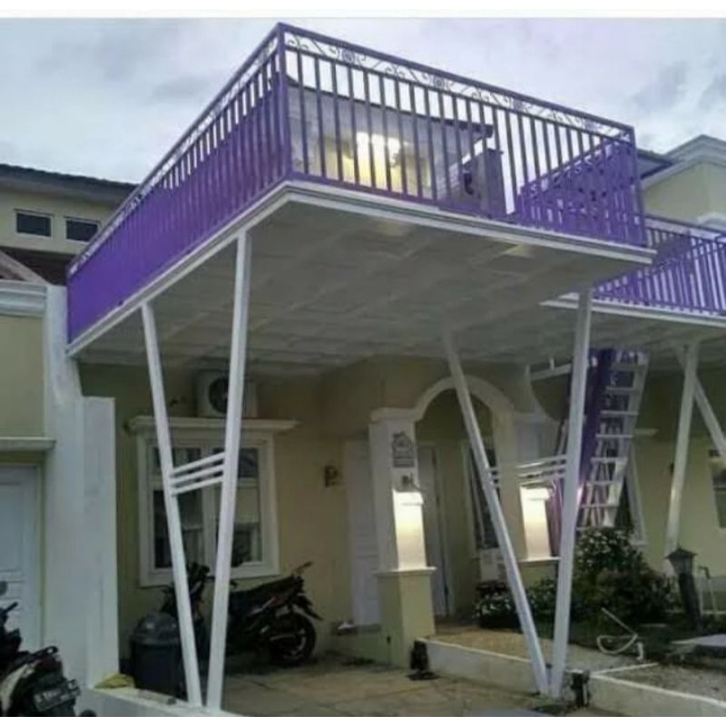 MEZANINE - TERAS DEPAN RUMAH