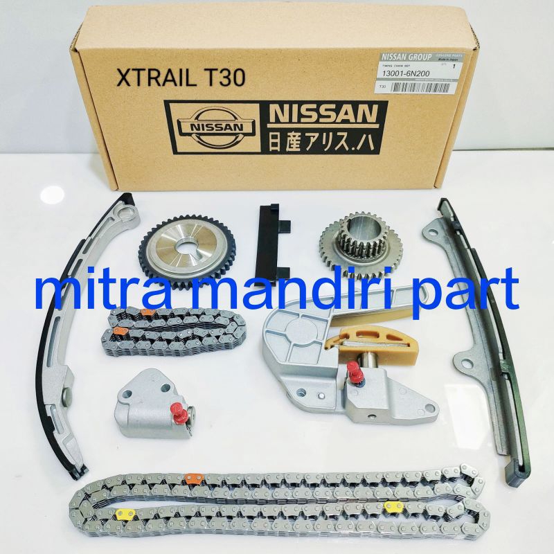 TIMING CHAIN SET RANTAI KETENG NISSAN XTRAIL T30 2002-2006