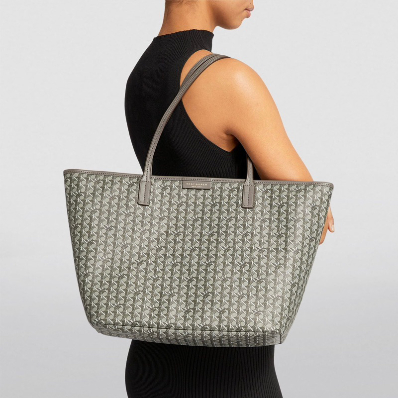 Original Tory Burch Large Ever Ready Zip Tote Bag