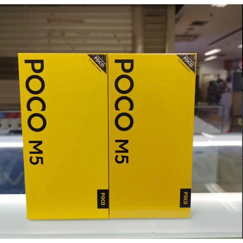 Xiaomi Poco M5 nfc ram 4/64gb baru garansi resmi harga Promo
