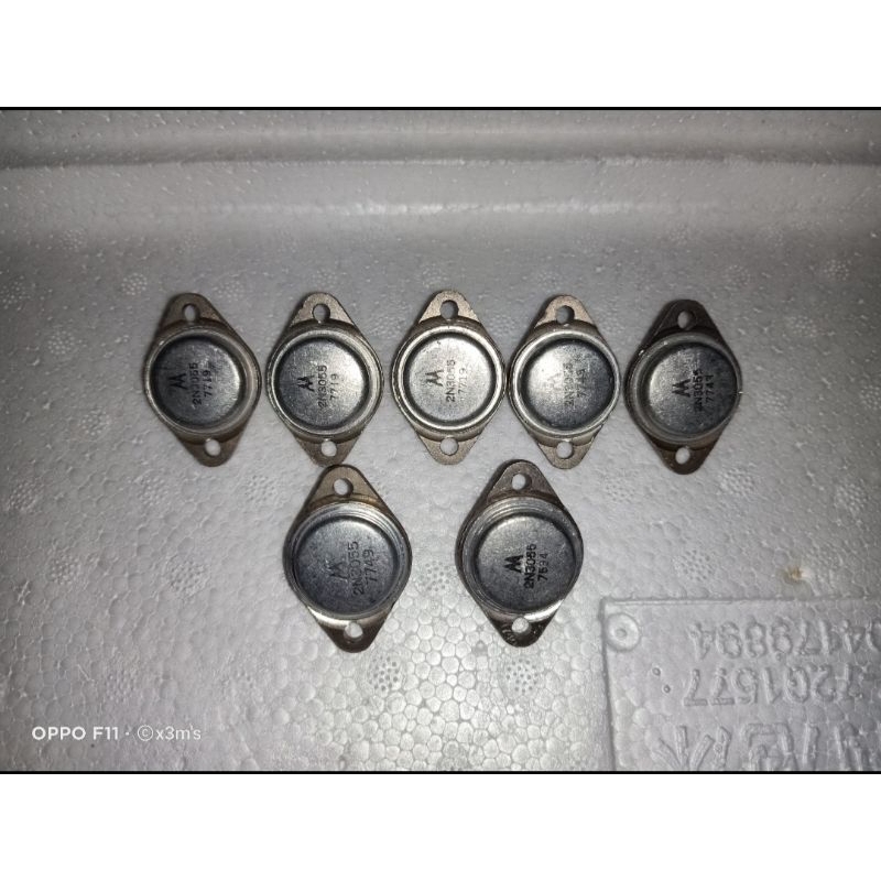 Transistor 2N3055 ORIGINAL Motorola NOS