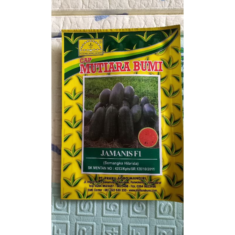 Benih semangka inul hybrida JAMANIS F1 isi 20gram ORIGINAL