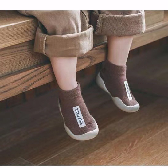 PW5-Sepatu Bayi Prewalker Kaos Kaki Anti Slip Selfcare