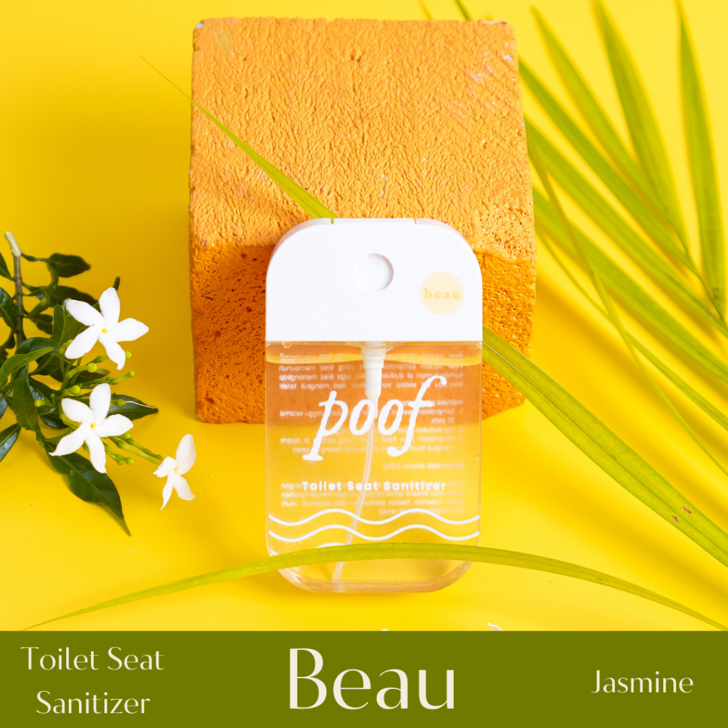 Poof Toilet Seat Sanitizer / Pembersih dudukan toilet