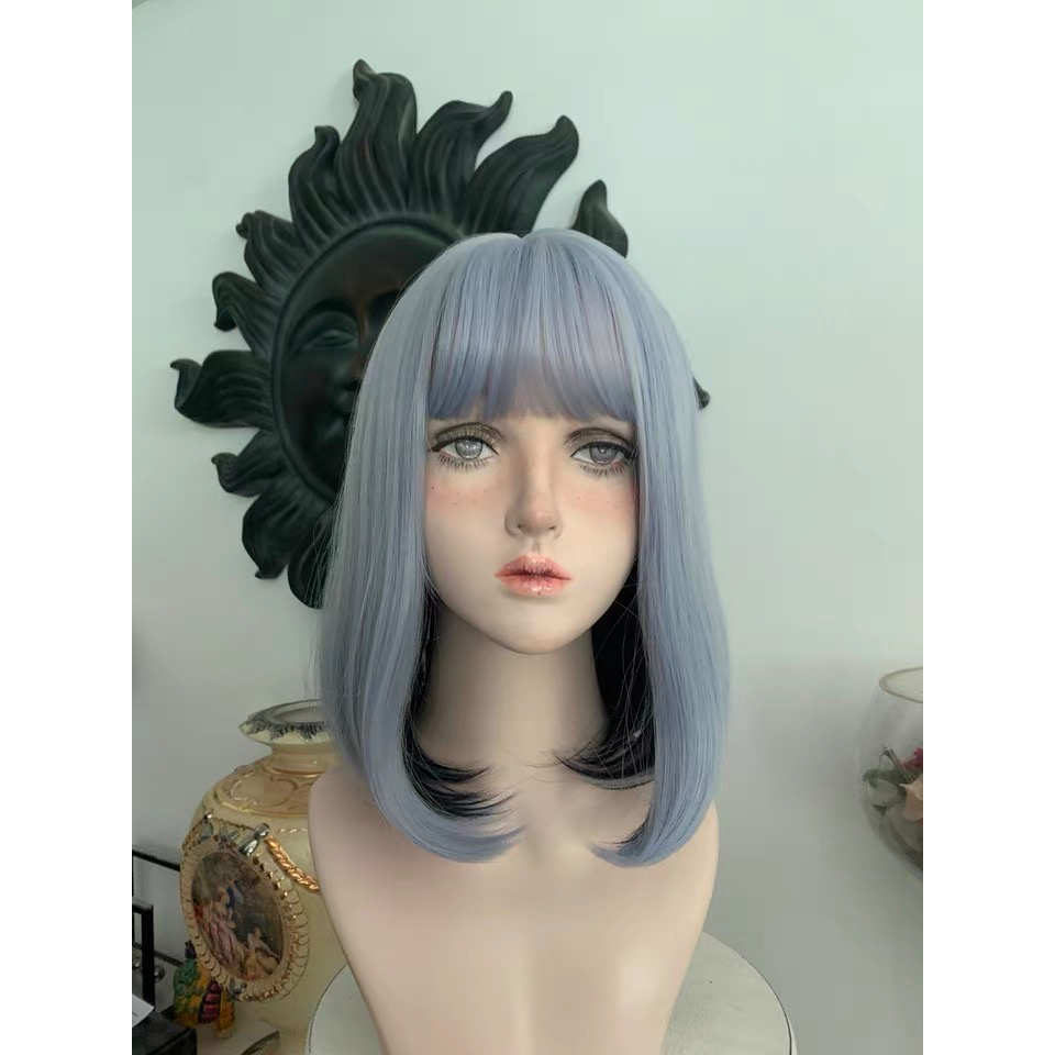 DX1221 full wig korean style bobo peekaboo 32cm