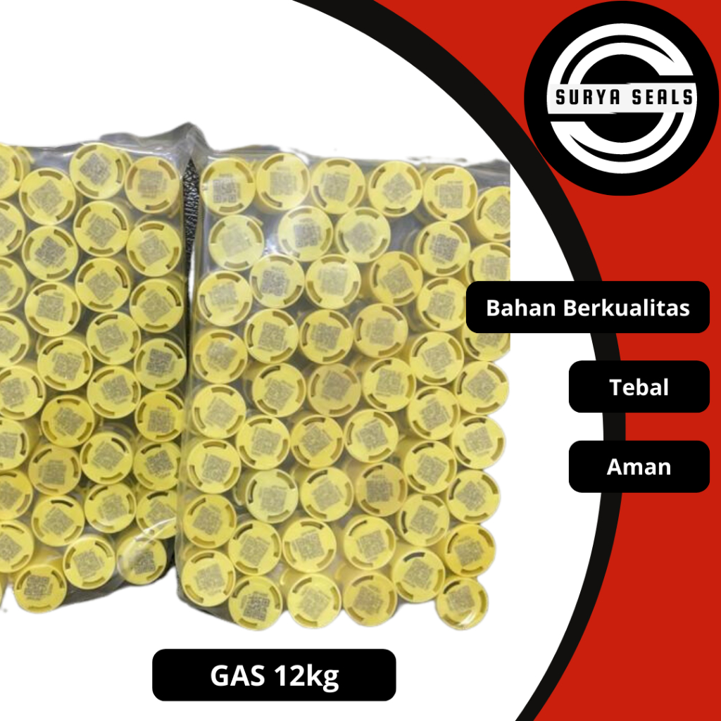 Tutup Segel Gas 12 Kg / Tutup Gas 12 kg 50 pcs