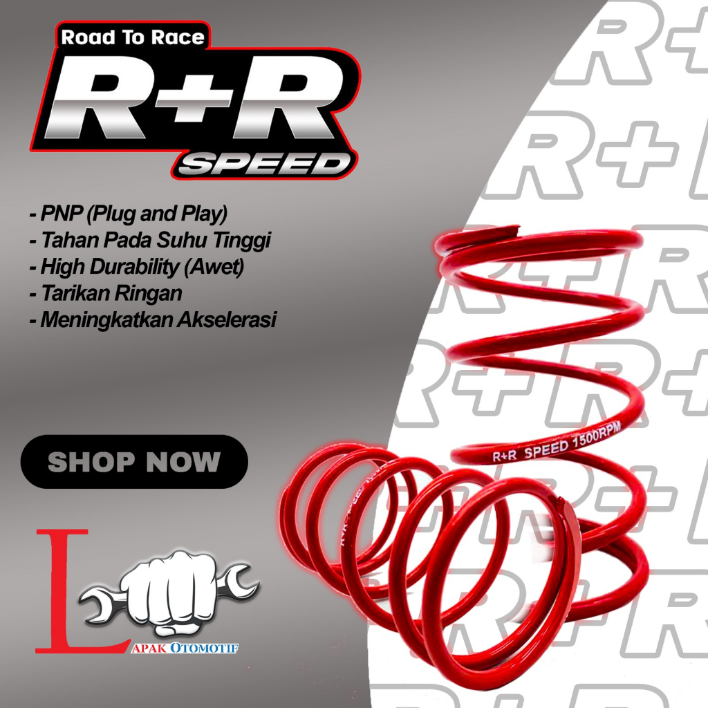 PER CVT RACING RTR ORIGINAL/ PER CVT RACING 1500RPM PCX 150, PCX 160, ADV 150, ADV 160 BY RTRSPEED