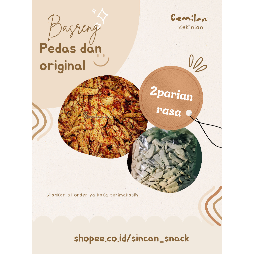 

BASRENG DAUN JERUK RASA PEDAS DAN ORIGINAL 500GR