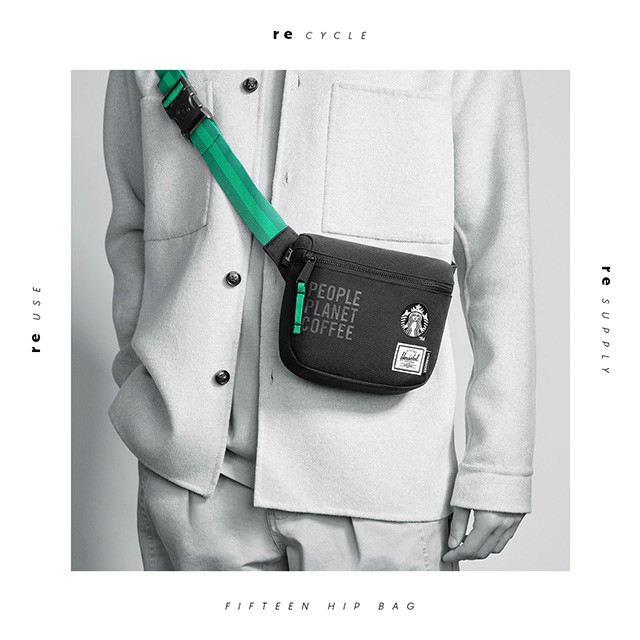 Starbucks x Herschel Sling Bag / Hip Bag People Planet Coffee 2021 Edition