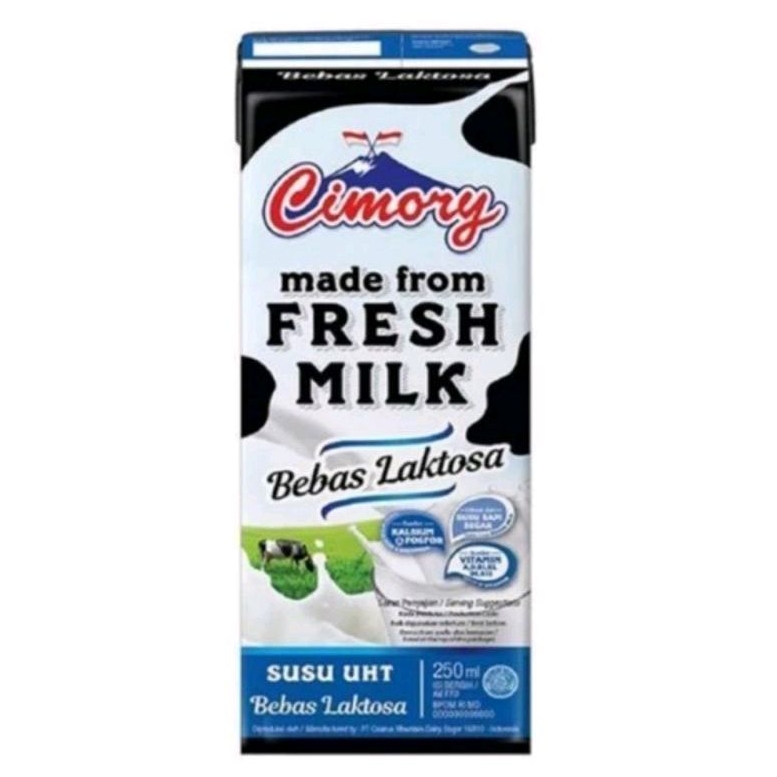 

Cimory Fresh Milk Susu Uht 250ml Bebas Laktosa