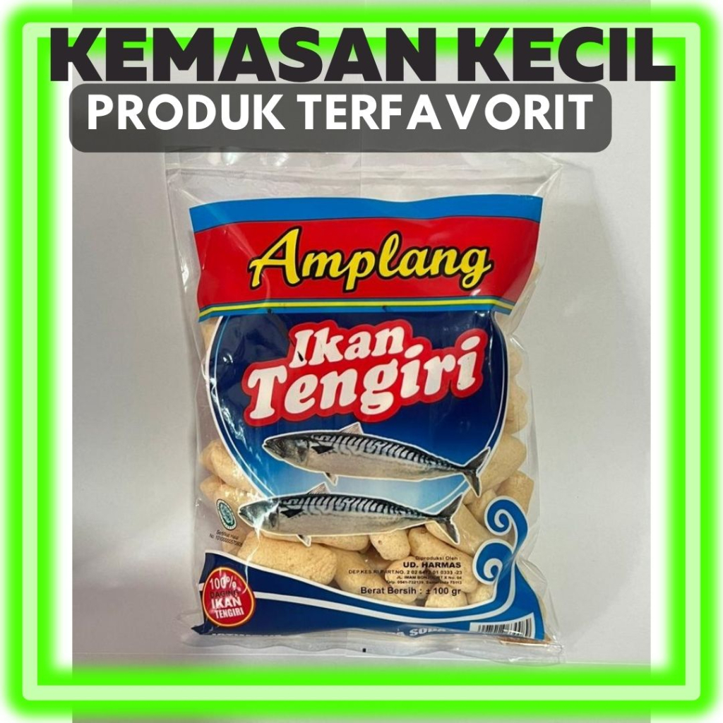 

Amplang Ikan Tenggiri (100gr) Kuku Macan + Gratis Dus Untuk Packing