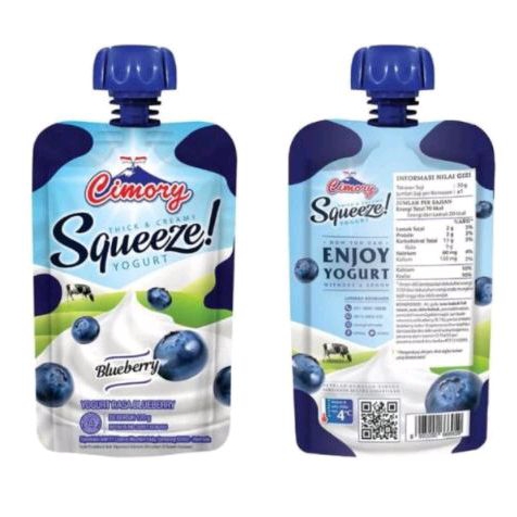 

Cimory Squeeze Yogurt 120gr Blueberry