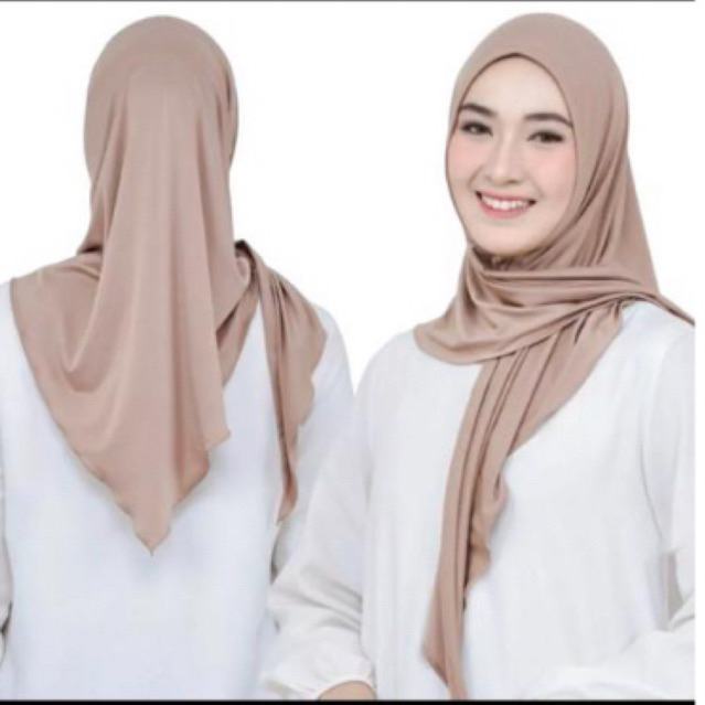 Hijab Instan Segitiga DEWASA Jersey