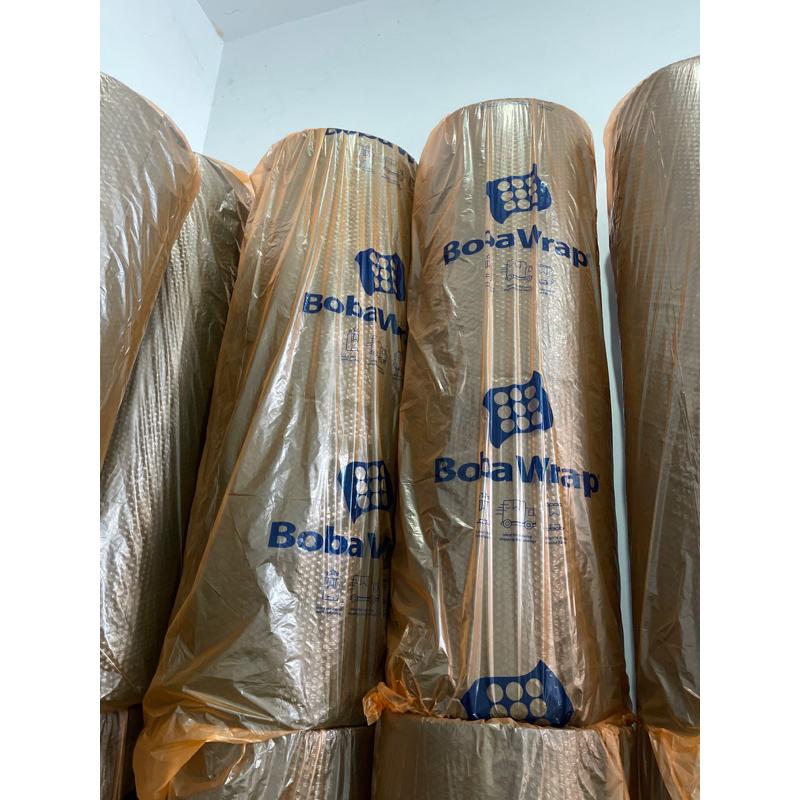 Bubble Wrap roll Hitam Boba wrap buble bungkus 1.25m x 50meter