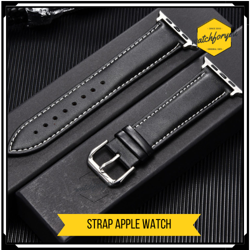 HANDMADE - Strap Tali Jam Tangan Apple Watch Kulit Leather Smartwatch