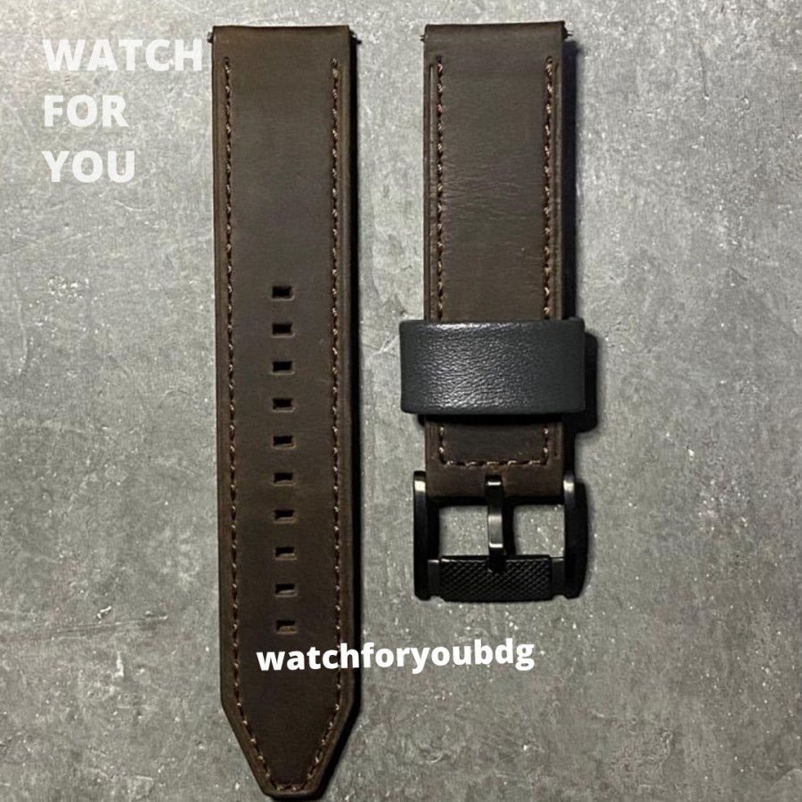 Strap Jam Tangan FS4656 FS4682 Original 22mm Kulit Leather