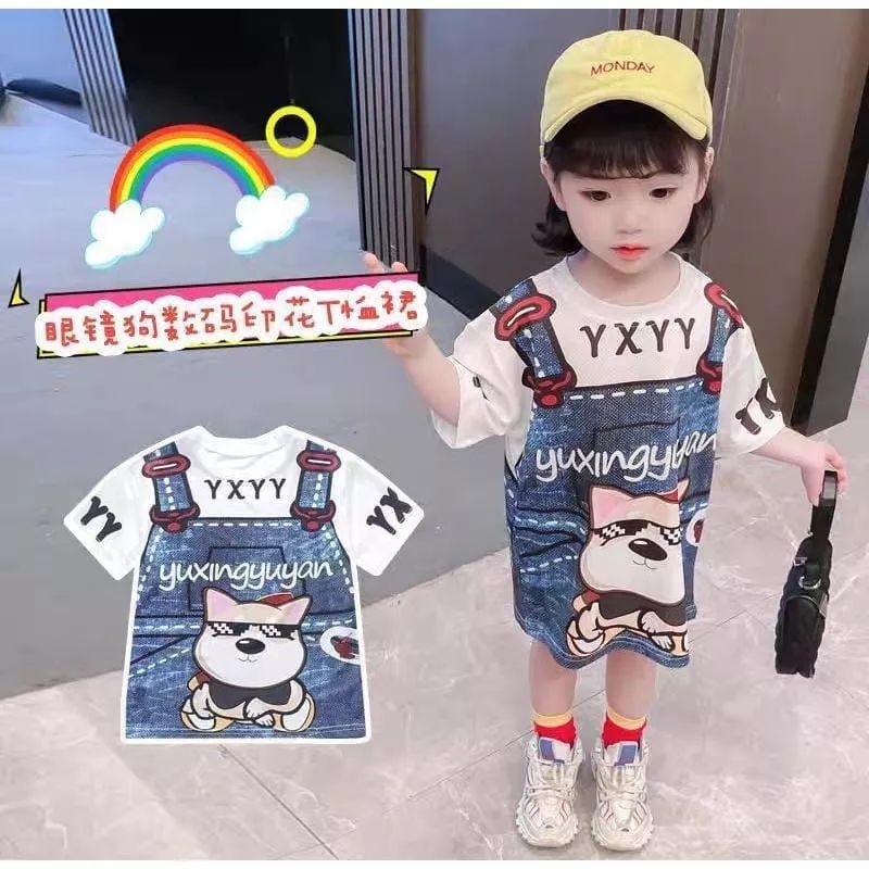 Kaos Anak Oversize Import Dress Tunik Import Dress Anak Perempuan
