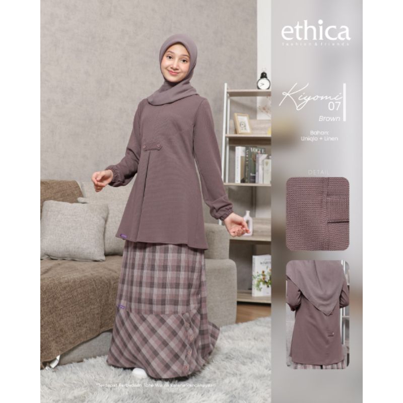 Ethica Setelan Anak Set Kiyomi 07 (Brown, Black) Kiyomi 7