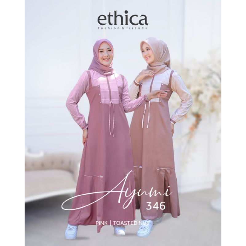 Ethica Gamis Ayumi 346 (Pink, Toasted Nut)