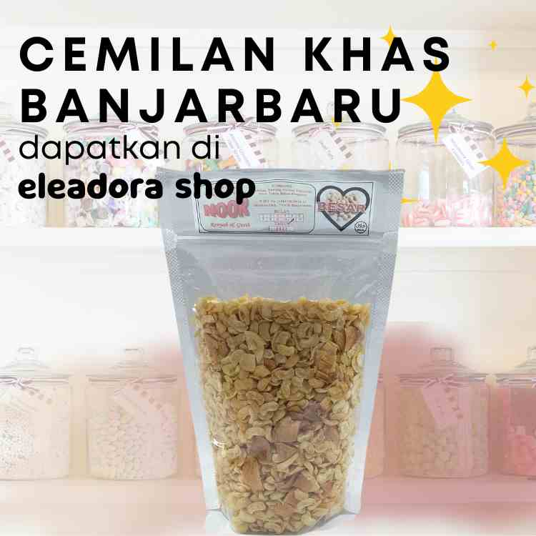 

Kacang Kuku Noor Khas Banjarmasin - Kemasan Plastik Besar - Ukuran Besar