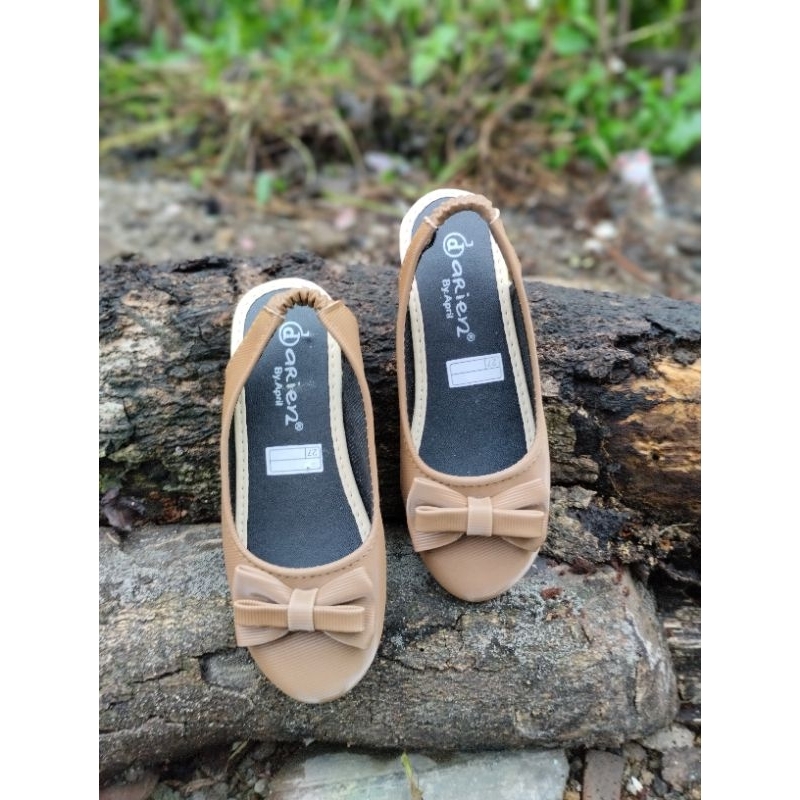 khainuna sepatu flats anak bapau pita Kun size 22-25