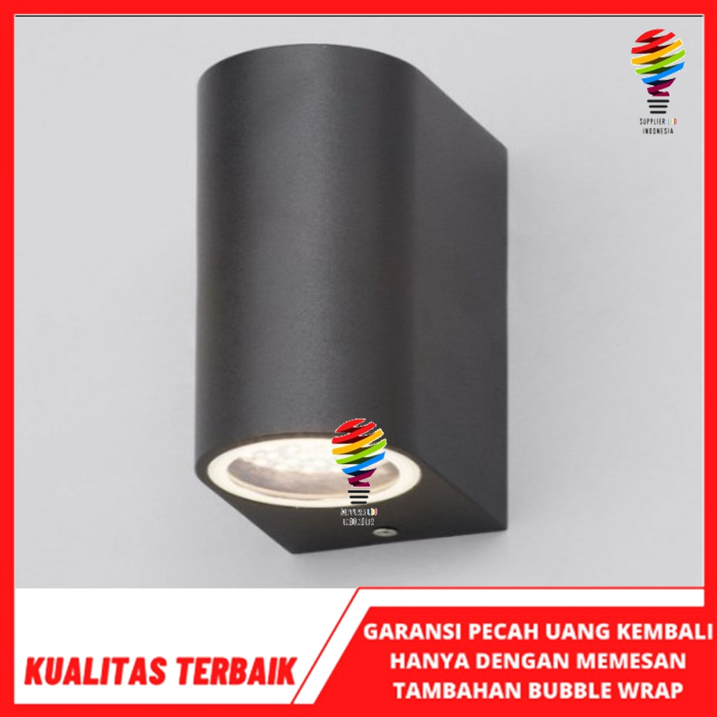 Lampu Dinding Minimalis Outdoor Taman Hias Teras Pilar Anti air Fitting MR16 Belum termasuk lampu, lampu bisa diganti