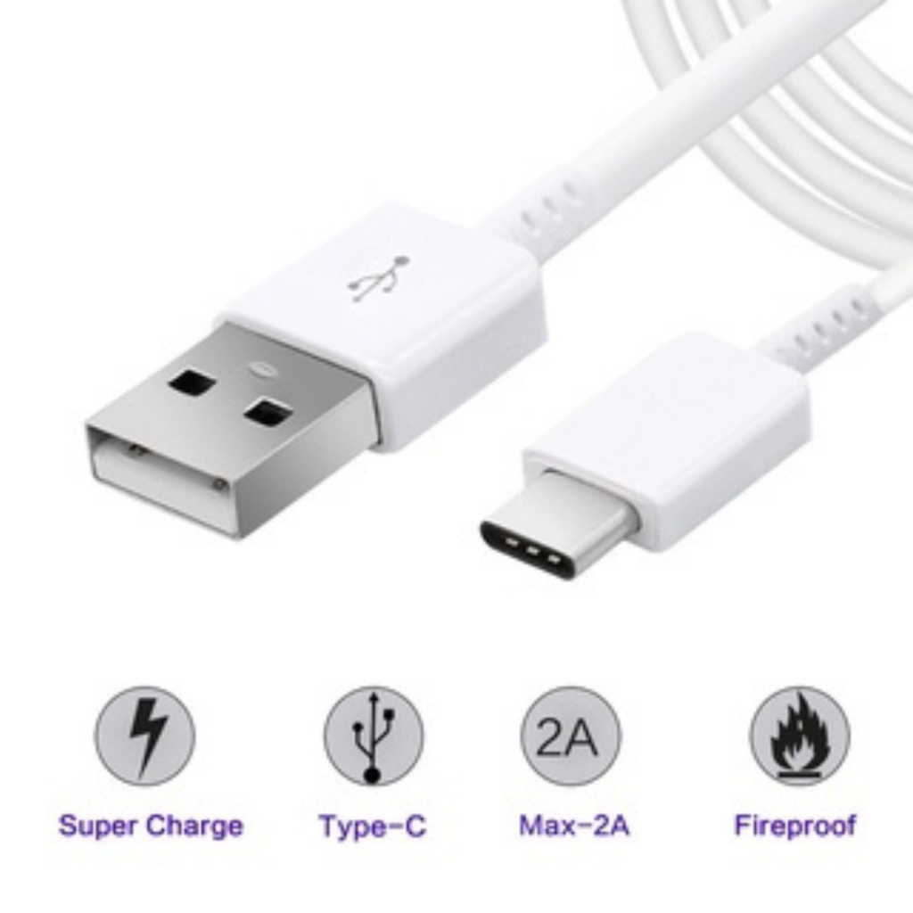 KABEL DATA CHARGER GALAXY S10+ PLUS S9+ S8+ Plus USB TYPE C ORIGINAL