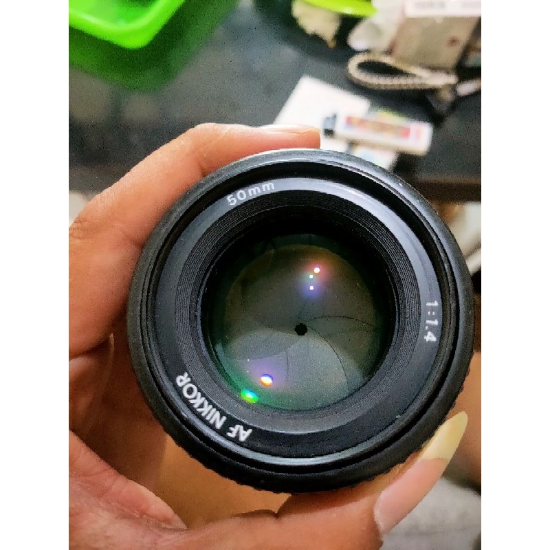 Lensa Nikon AFD 50mm F 1.4