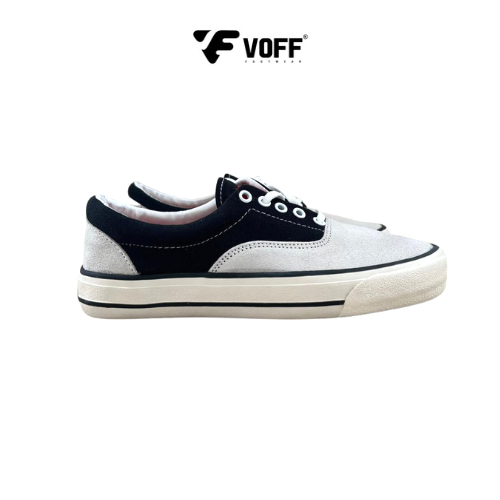 Voff Official Store - Voff Eraleath Grey Black | Sepatu Pria | Sneakers