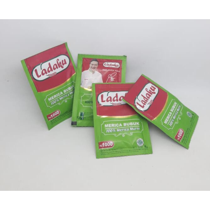 

1 Renceng Ladaku Merica Bubuk isi 12 Sachet x 3 Gr