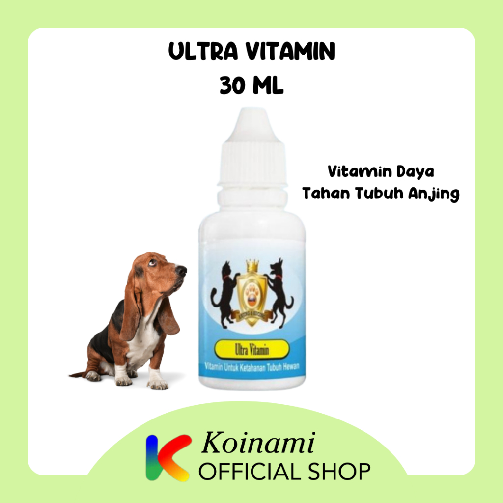 ULTRA VITAMIN 30ml / raid all / daya tahan tubuh / hewan / kucing anjing / binatang