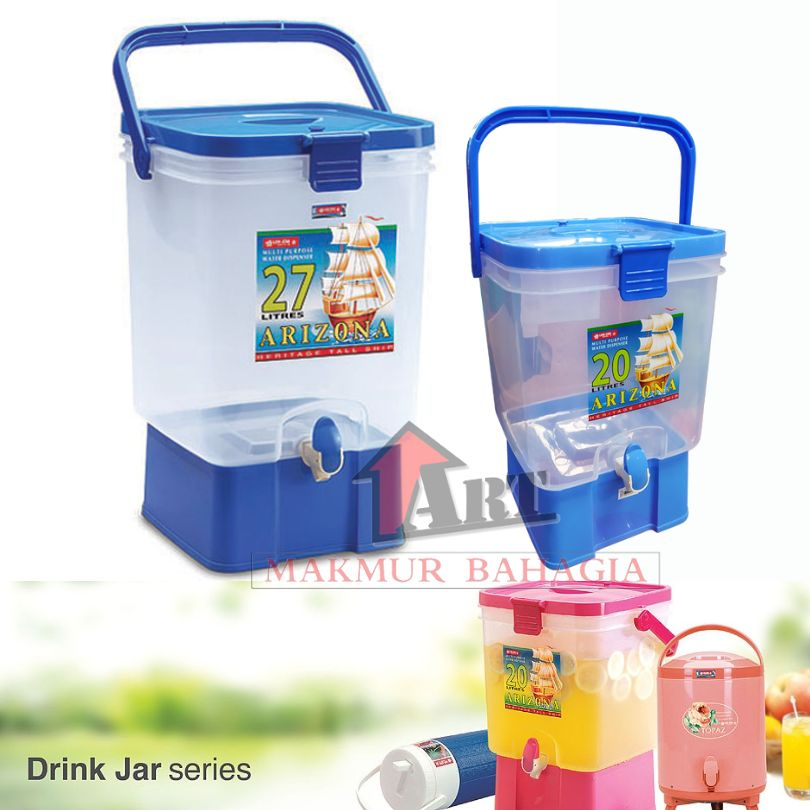 Water Dispenser Air / Tempat minuman Lion star - Arizona 20 liter , 27 liter