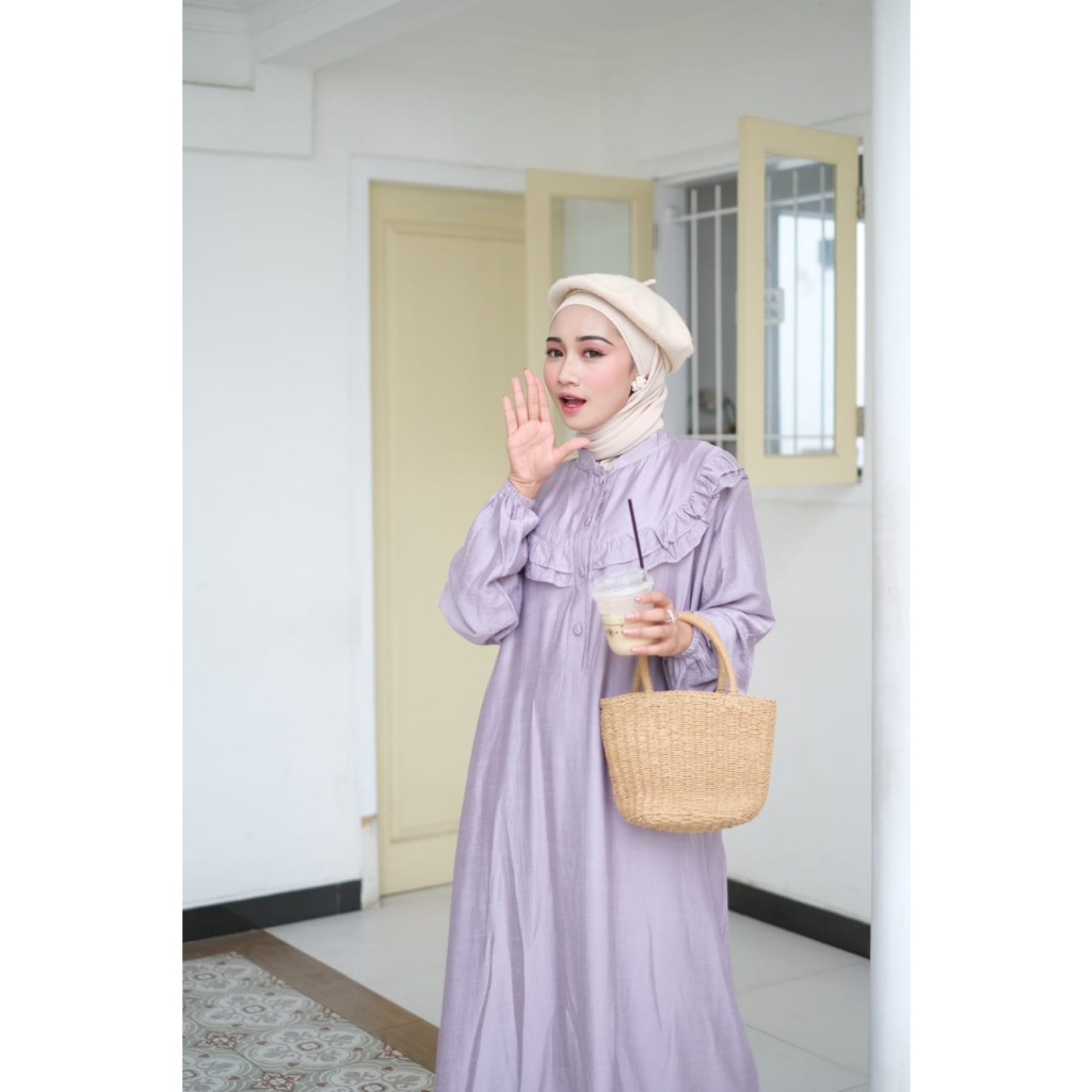 Aleva Dress - gamis busui / gamis busui terbaru 2023 lebaran wanita / gamis busui kekinian / gamis busui friendly / gamis busui jumbo / gamis busui terbaru / gamis busui murah