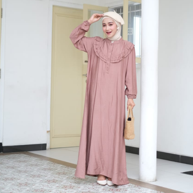 Aleva Dress - gamis busui / gamis busui terbaru 2023 lebaran wanita / gamis busui kekinian / gamis busui friendly / gamis busui jumbo / gamis busui terbaru / gamis busui murah